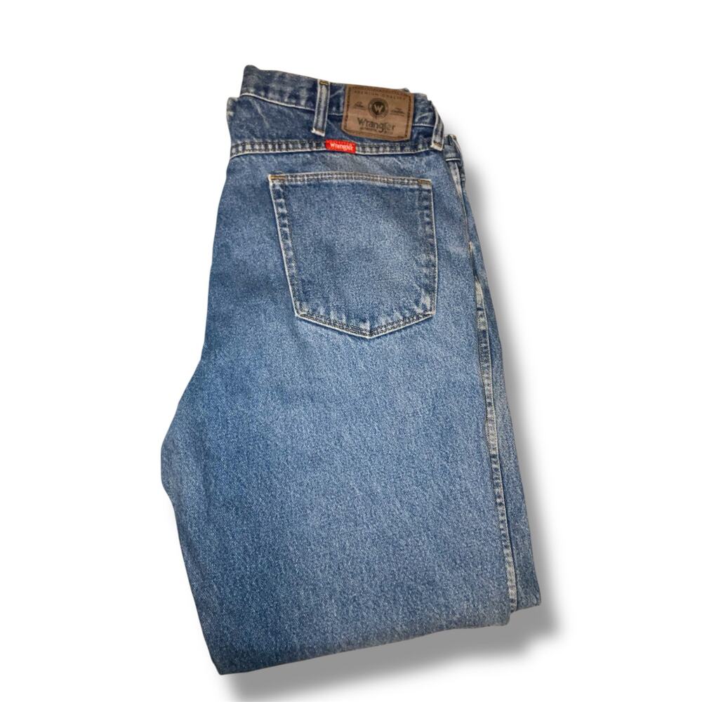 Vintage Wrangler WA783 Jeans 38x32 – Y2K Western Worn-In Denim - Picture 4 of 8